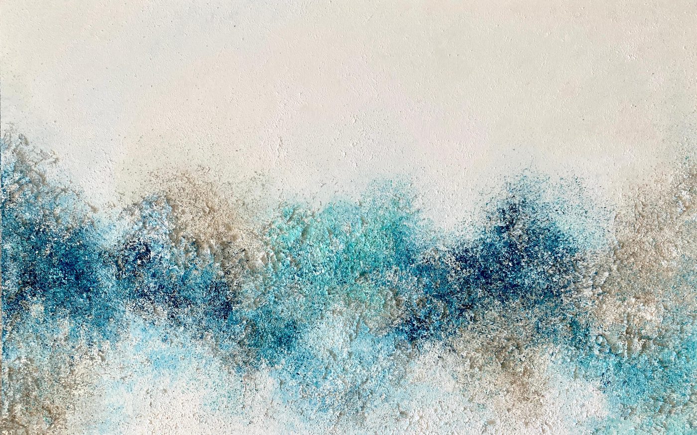 Obra «Aguas glaciares» de Tania Ciffer
