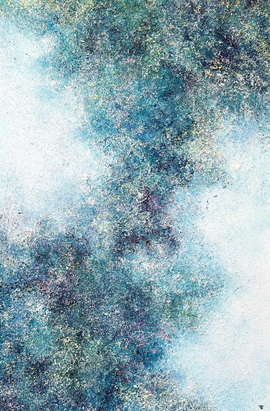 Obra «Eclosión de corales» de Tania Ciffer