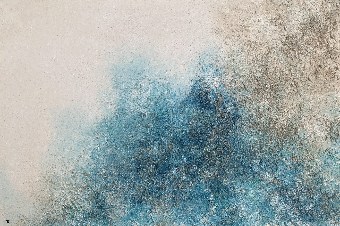 Obra «Mar y tierra» de Tania Ciffer